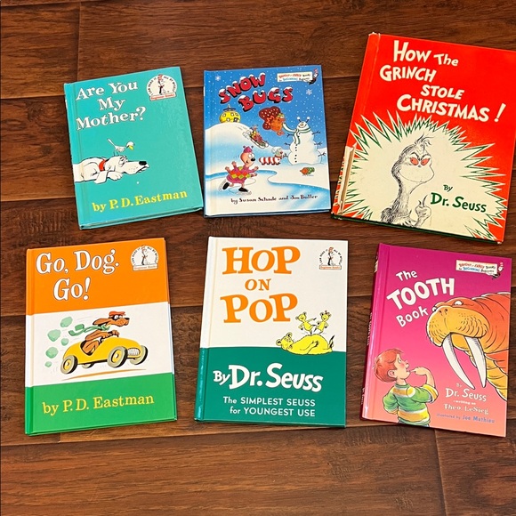 Dr. Seuss Toys 6 Dr Seuss And Pd Eastman Childrens